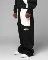Loiter Jet Stream Sweat Pants Black
