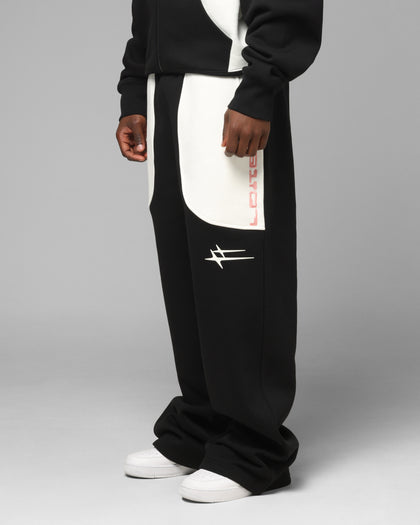 Loiter Jet Stream Sweat Pants Black