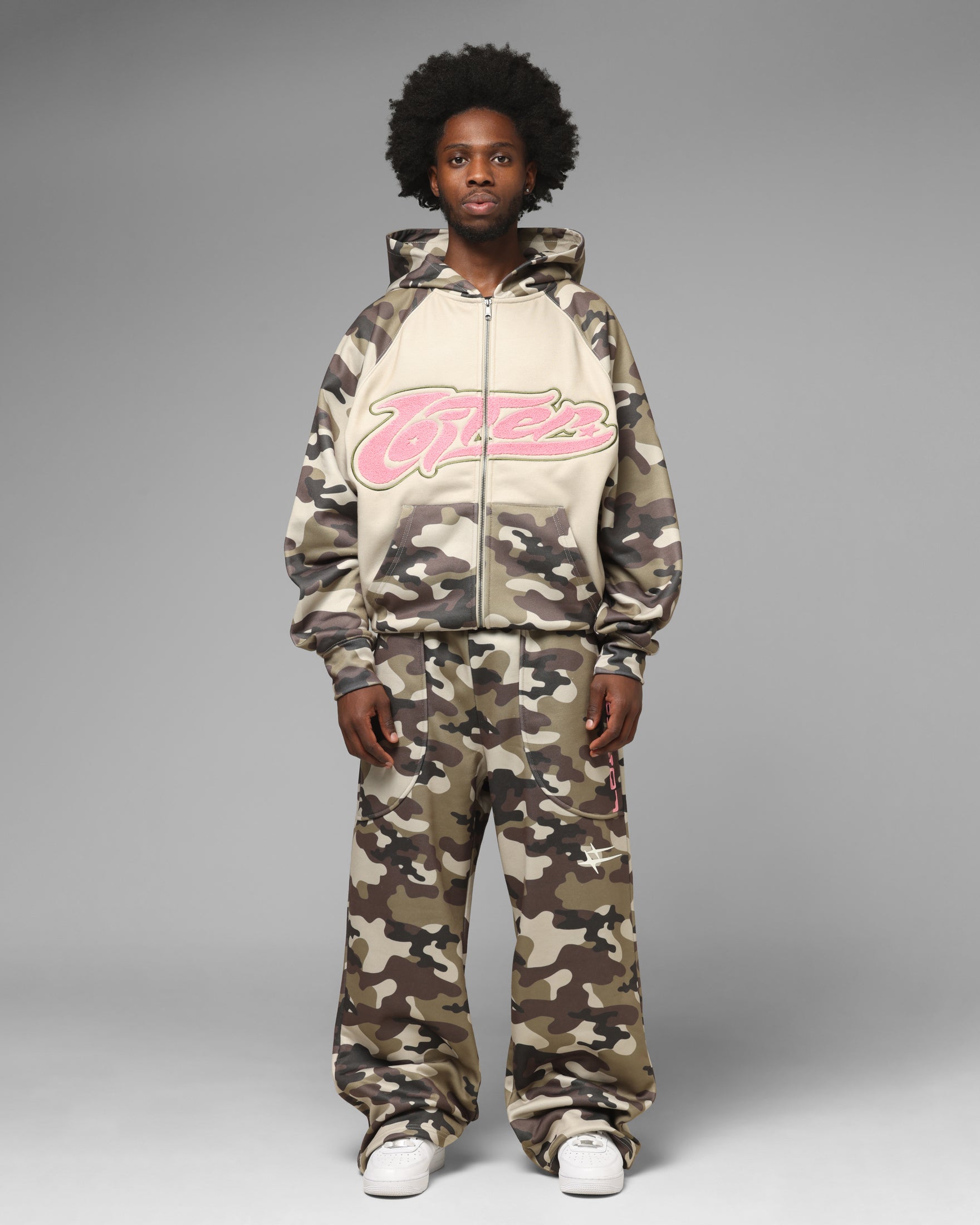 Loiter Jet Stream Sweat Pants Camo | Culture Kings US