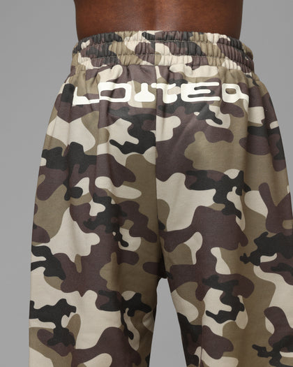 Loiter Jet Stream Sweat Pants Camo