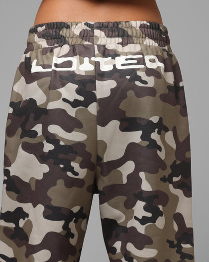 Loiter Jet Stream Sweat Pants Camo