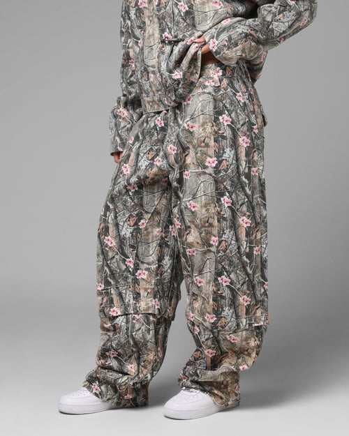 Loiter Thrasher Pants Pink Tree Camo