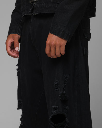 Loiter Thrasher Pants Washed Black