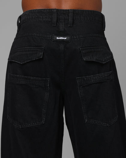 Loiter Thrasher Pants Washed Black
