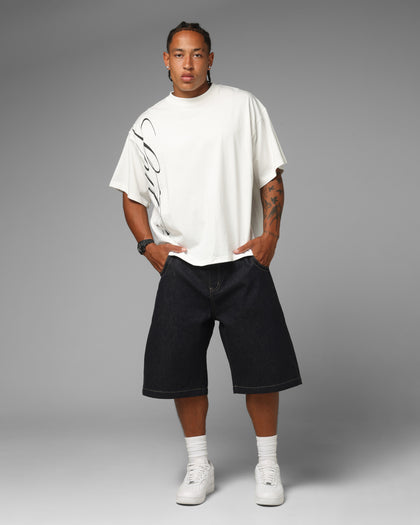 Loiter Star Born Camo Jorts Indigo