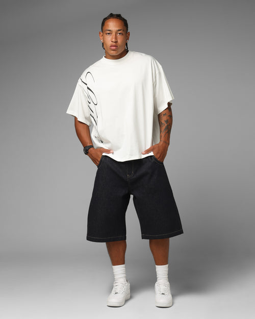 Loiter Star Born Camo Jorts Indigo