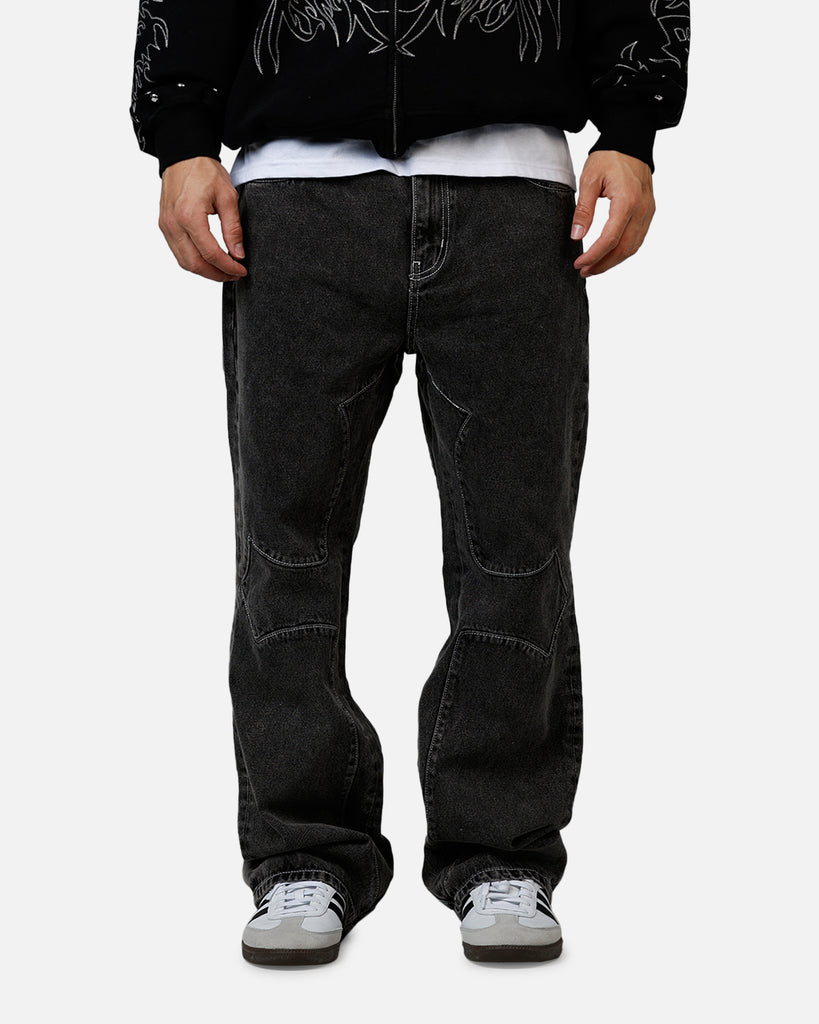 Revenge Cross Denim Pants Black | Culture Kings US