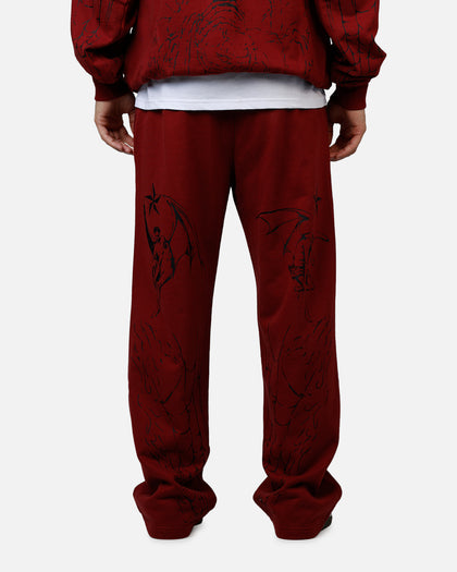 Revenge Tattoo Sweatpants Red