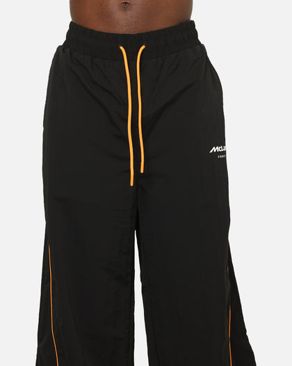 Mitchell & Ness X Mclaren Nylon Tracksuit Pants Black/Papaya