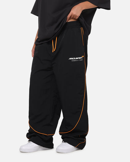 Mitchell & Ness X Mclaren Nylon Tracksuit Pants Black/Papaya