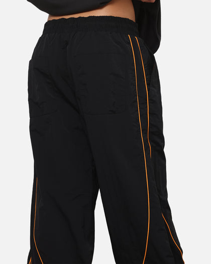 Mitchell & Ness X Mclaren Nylon Tracksuit Pants Black/Papaya