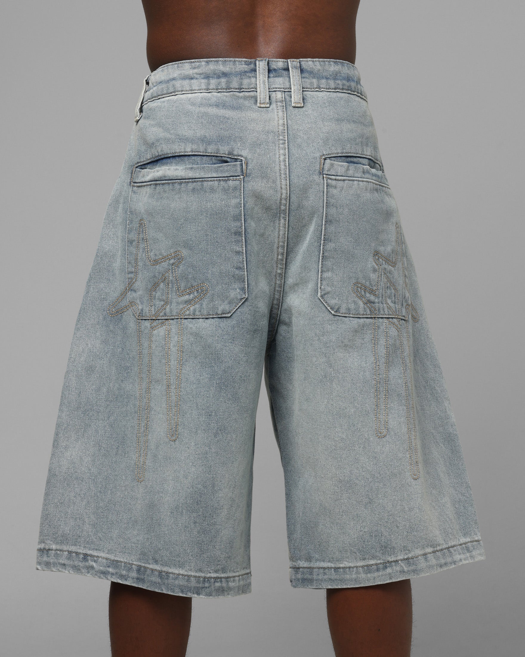 Loiter Star Born Jorts Light Blue | Culture Kings US