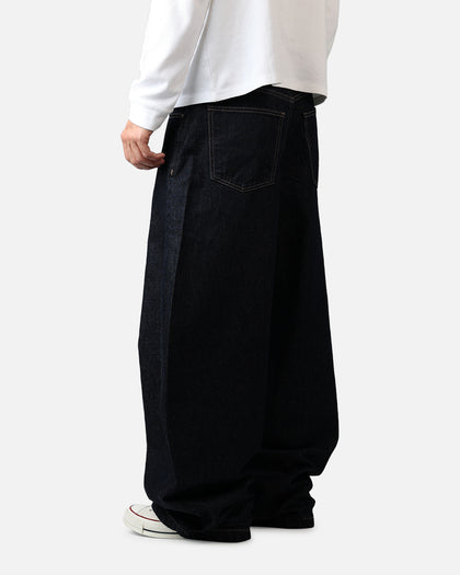MNML Exposed Shank Barrel Denim Pants Rinse Indigo