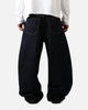 MNML Exposed Shank Barrel Denim Pants Rinse Indigo