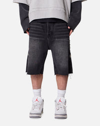 MNML Baggy Mojave Denim Shorts Black