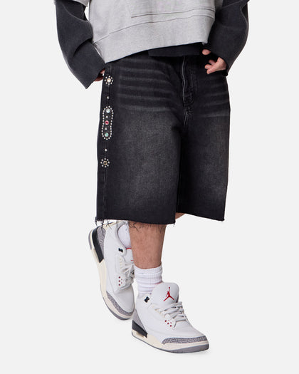 MNML Baggy Mojave Denim Shorts Black