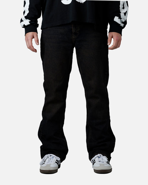 MNML Bootcut Denim Jeans Washed Brown