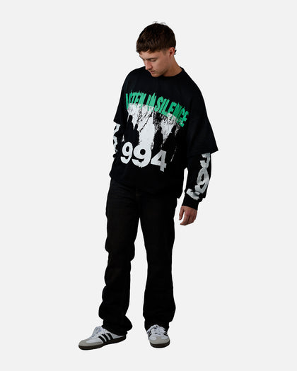 MNML Bootcut Denim Jeans Washed Brown