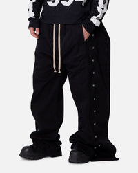 MNML Wide Panel Side Snap Pants Black