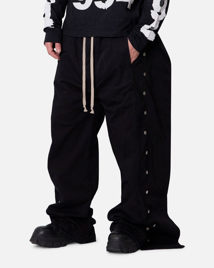 MNML Wide Panel Side Snap Pants Black