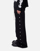 MNML Wide Panel Side Snap Pants Black