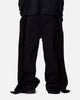 MNML Wide Panel Side Snap Pants Black