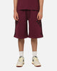 Ed Hardy Trinity Baggy Sweat Shorts Plum