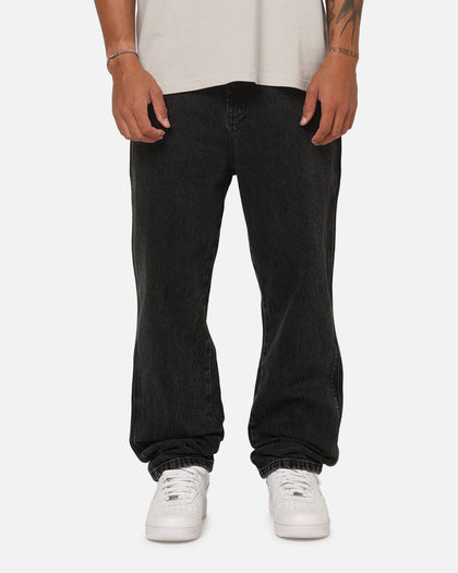 Thrills Lounger Jeans Black Rinse