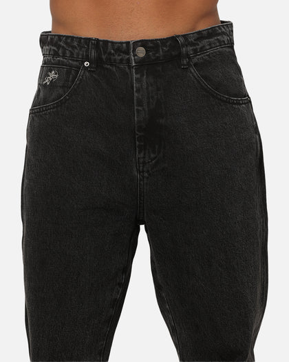 Thrills Lounger Jeans Black Rinse