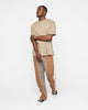 XXIII Charlie Wide Leg Pants Brown Combo Grey