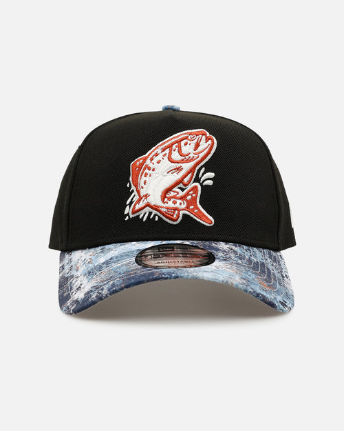 New Era Spokane Indians 'Earth Camo' 9FORTY A-Frame Snapback Black