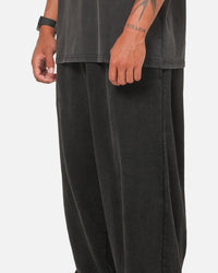 Saint Morta Athltc R3 Baggy Sweatpants Washed Black