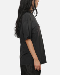 Represent Embellished Represent T-Shirt Stained Black
