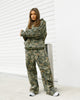 American Thrift Wide Leg Pants Camo