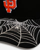 New Era San Francisco Giants 'Spider Web Visor' 9FORTY A-Frame Snapback Black