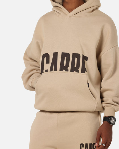 Carre Premium Essentials Hoodie Light Brown