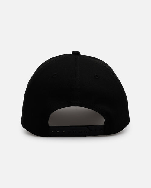 New Era San Diego Padres 'Raised Metallic Chainstitch' 9FORTY A-Frame Snapback Black