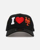 New Era New York Mets 'Love' 9FORTY A-Frame Snapback Black