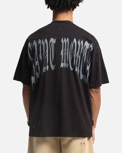 Saint Morta Vill Park Boxy T-Shirt Vintage Black