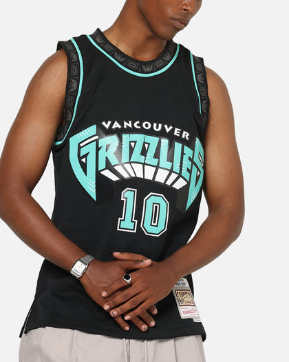 Mitchell & Ness Vancouver Grizzlies Mike Bibby 'Cool Blue' Swing Jersey Black/Blue