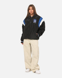 Bleacher Athletic Canterbury-Bankstown Bulldogs NRL Legacy Baseball Jacket Black