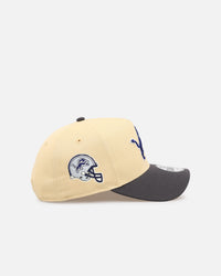 New Era Detroit Lions 'Vintage' 9FORTY A-Frame Snapback Vegas Gold