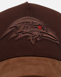 47 Brand Baltimore Ravens 'Chocolate Pie' 47 Offside Strapback Chocolate