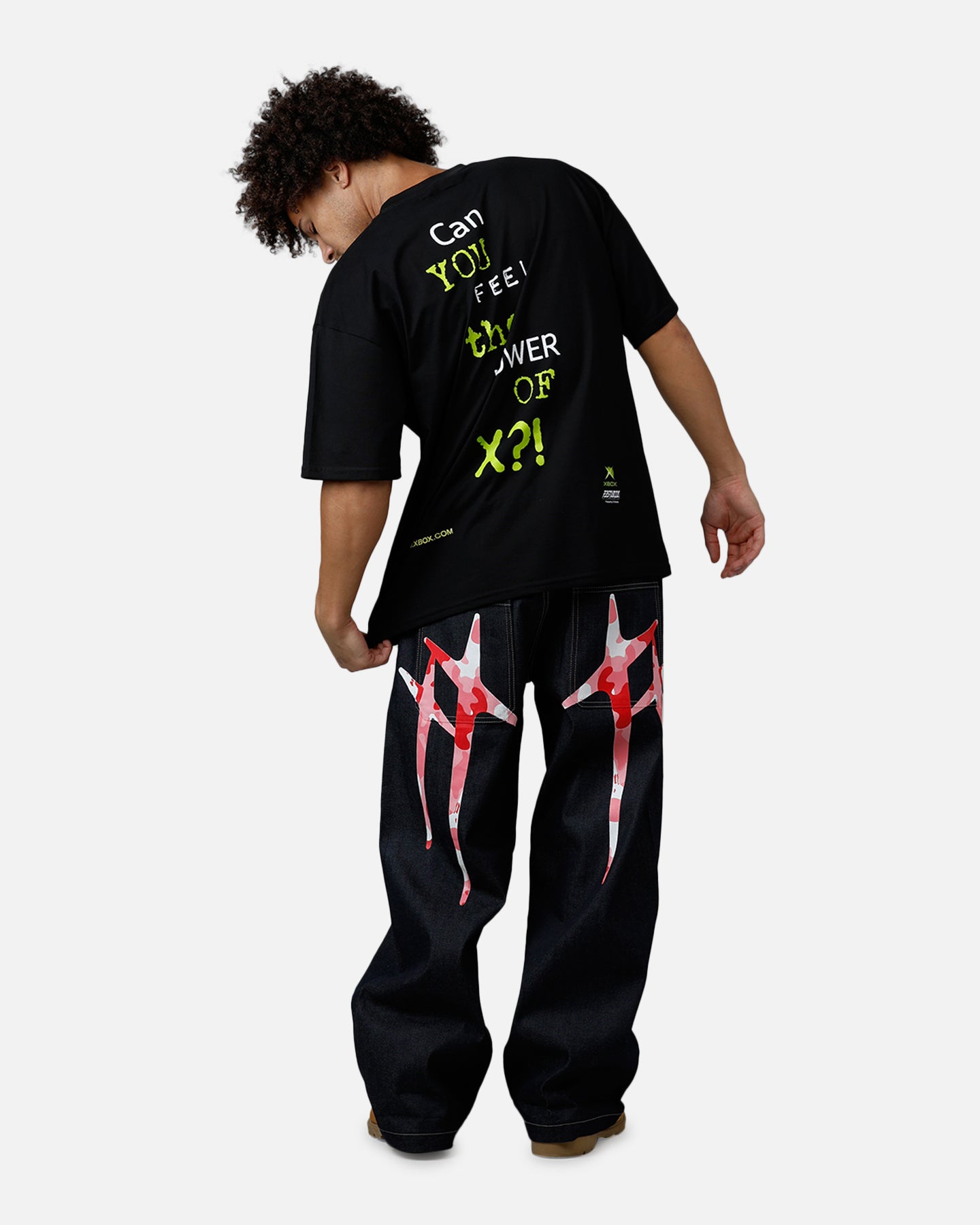 73Studio X Xbox 25th Anniversary Welder Of X T-Shirt Black