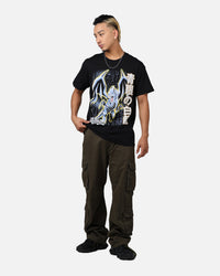 73Studio X Yu-Gi-Oh! Blue Eyes White Dragon T-Shirt Black
