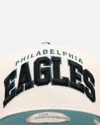 New Era Philadelphia Eagles 'Vintage Arch Logo' 9FORTY A-Frame Snapback Official Team Colors