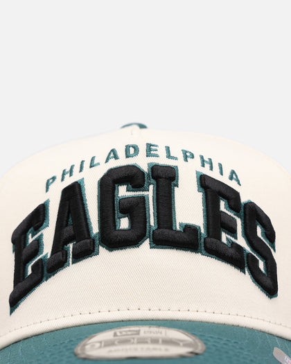 New Era Philadelphia Eagles 'Vintage Arch Logo' 9FORTY A-Frame Snapback Official Team Colors