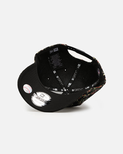 New Era Boston Red Sox 'Floral Tapestry' 9FORTY A-Frame Snapback Tapestry/Black