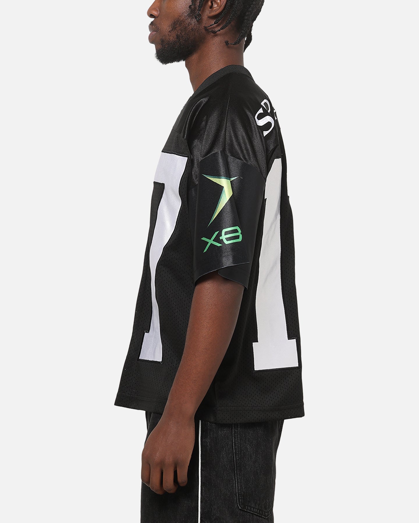 73Studio X Halo 2 Spartan 117 Football Jersey Black | Culture Kings US