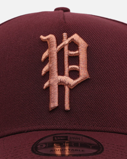 New Era Philadelphia Phillies 'Penny' 9FORTY A-Frame Snapback Maroon